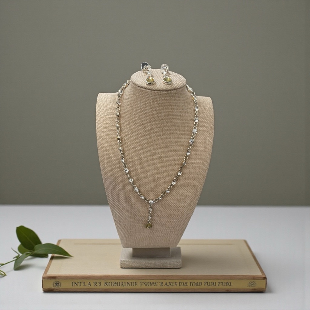 Stanley Silver And Gold Necklace Set